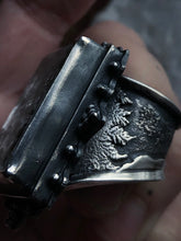 Load image into Gallery viewer, Quartz Crystal Snowflake Ring~6.75-7