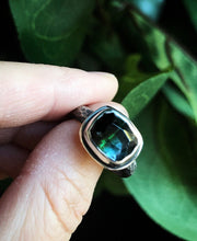 Load image into Gallery viewer, Tourmaline Tri Color Ring~ size 7