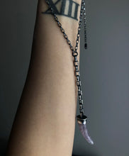 Load image into Gallery viewer, Amethyst Claw Necklace