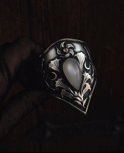 Datura Moonstone Cuff ~ Size small-medium