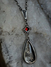 Load image into Gallery viewer, Harvest Rosary ~ Garnet &amp; Rutile Quartz