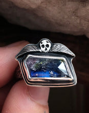 Load image into Gallery viewer, Botanical Memento Mori Ring~size 6