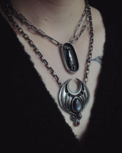 Load image into Gallery viewer, Dark Matter~ Moonstone Diamond &amp; Garnet