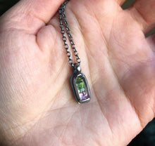 Load image into Gallery viewer, Pink &amp; Green Tourmaline Charm