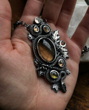 Load image into Gallery viewer, Oak Serpent ~ Quartz and Tourmaline