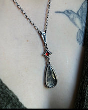 Load image into Gallery viewer, Harvest Rosary ~ Garnet &amp; Rutile Quartz