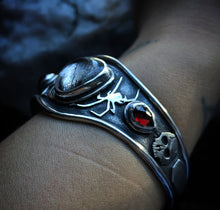 Load image into Gallery viewer, Black Widow Cuff~ size small