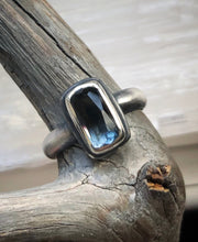 Load image into Gallery viewer, Tourmaline Stacking Ring ~ size 8.25-8.5