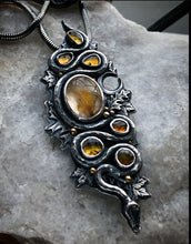 Load image into Gallery viewer, Autumnal Tourmaline Serpent