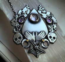 Load image into Gallery viewer, Discounted ||| Spring Guardians Necklace ~ Citrine Diamond &amp; Amethyst
