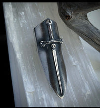 Load image into Gallery viewer, Diamond Sword Ring ~ Size 7