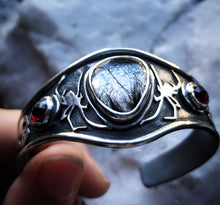 Load image into Gallery viewer, Black Widow Cuff~ size small